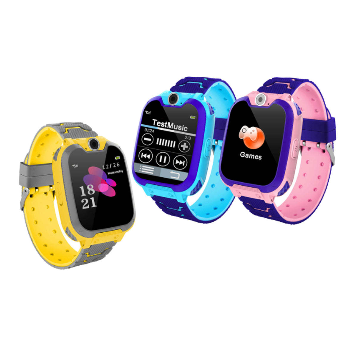 SafePlay Kids: Secure, Connected, and Fun Smartwatch