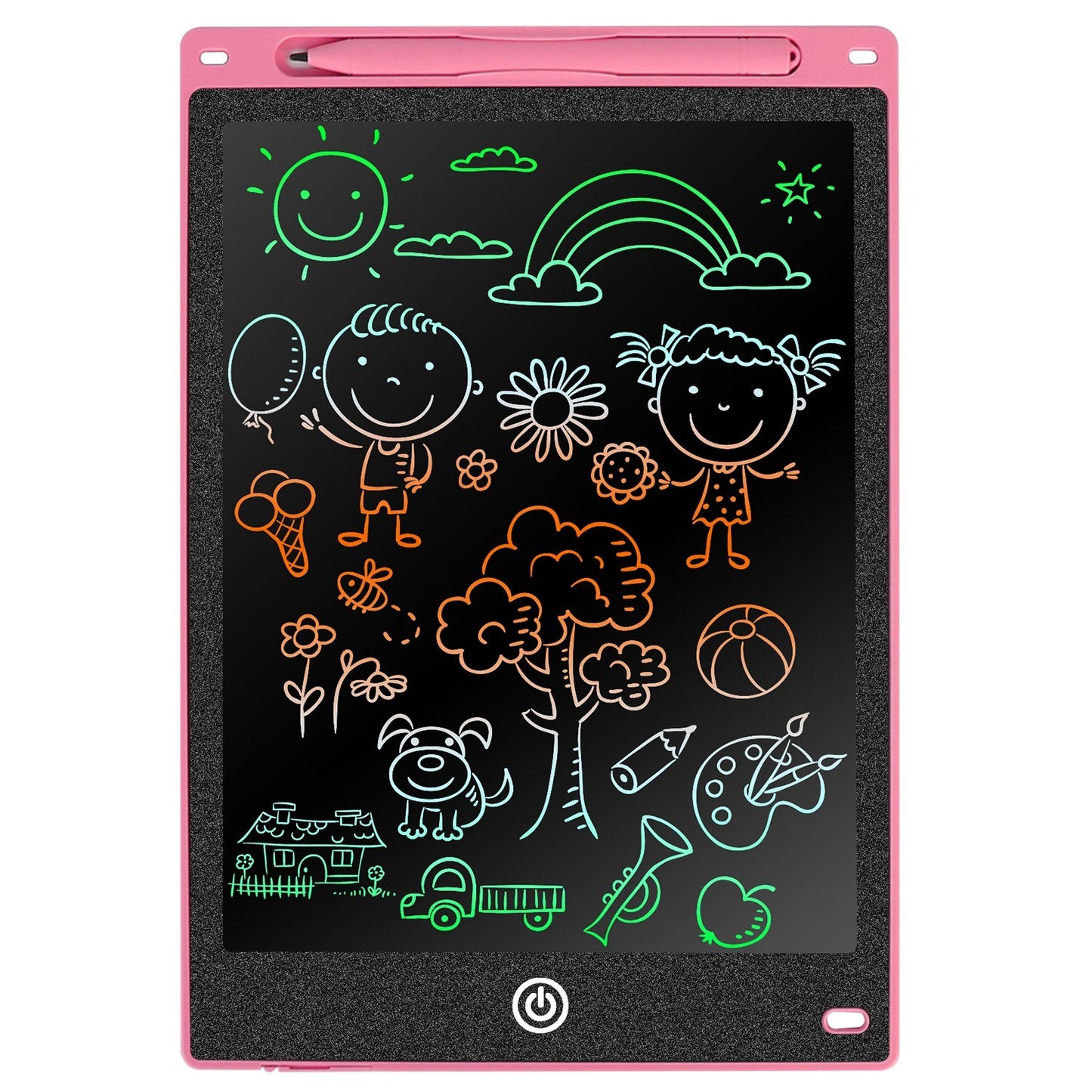 LCD Electronic Writing Tablet: Vibrant Board for Educational Fun!  Available in 8.5in, 10in, or 12in Sizes."