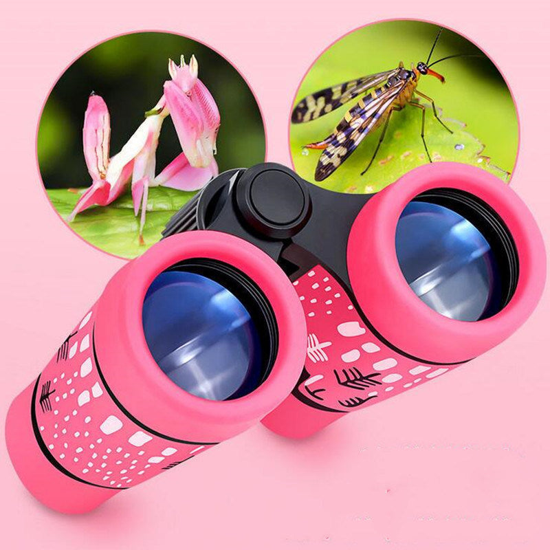 Kids Binocular and Telescope Set (4X30mm) - Explore, Learn, and Have Fun in Vibrant Colors! (Free Shipping!)