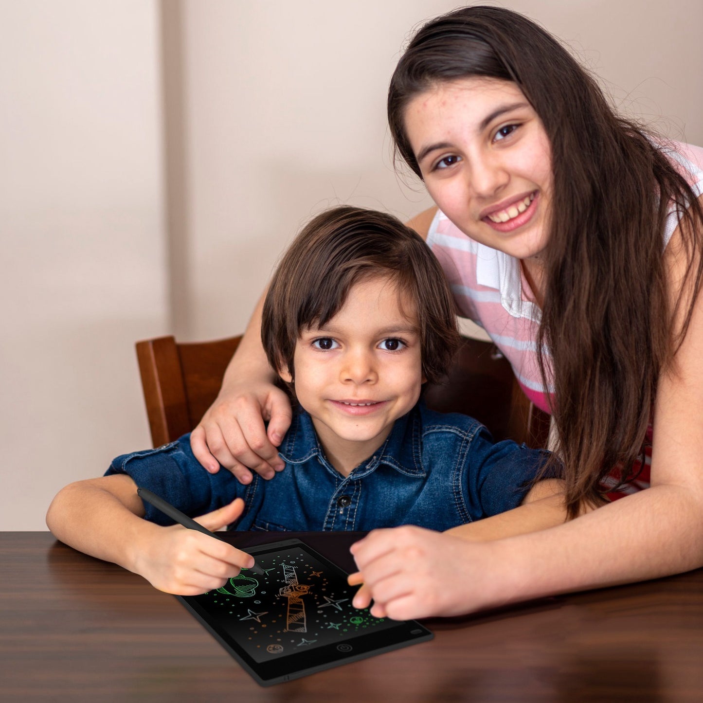 LCD Electronic Writing Tablet: Vibrant Board for Educational Fun!  Available in 8.5in, 10in, or 12in Sizes."